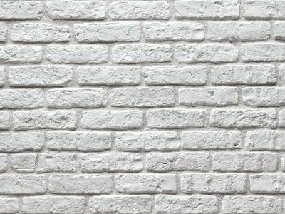 Granulbrick 50 - Dekoratif Tuğla Kaplama - White