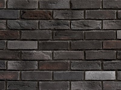 Loft - Thin Brick Slips - Nero