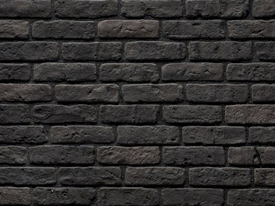 Granulbrick 50 - Decorative Brick Veneer - Dark Grey
