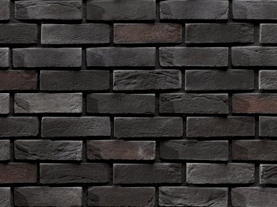 Renga - Thin Brick Slips - Nero